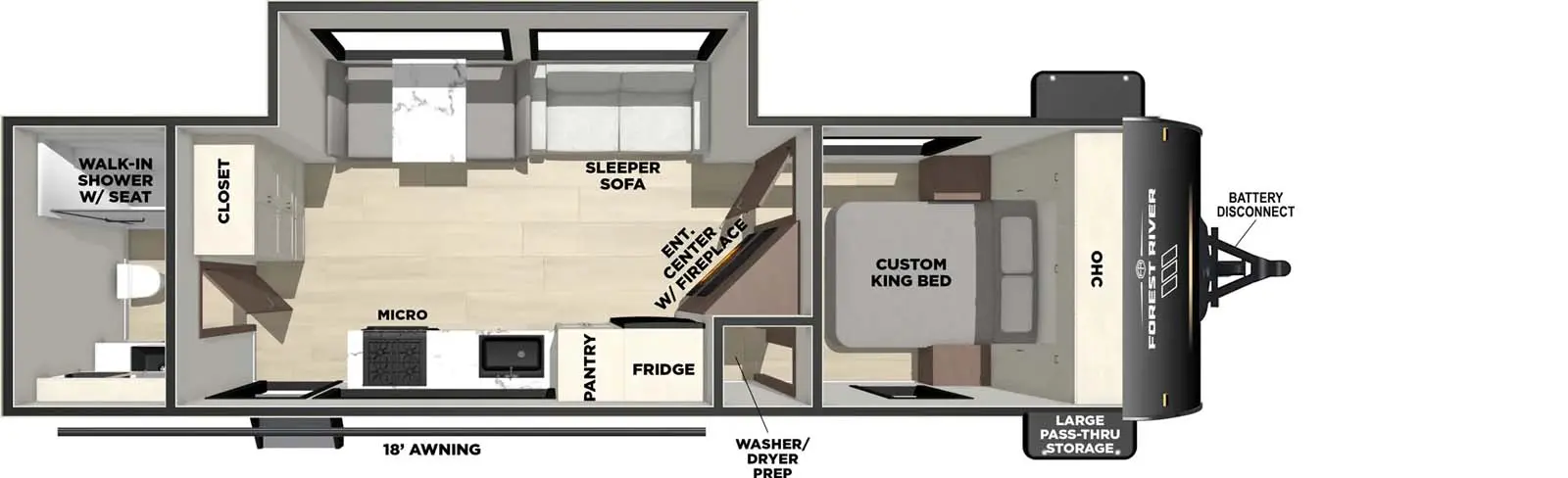 2600RB Floorplan Image